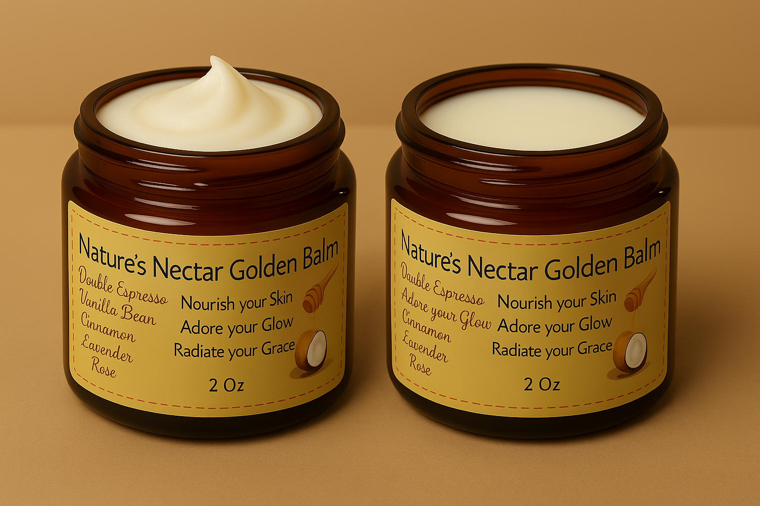 Golden Balm open jar texture