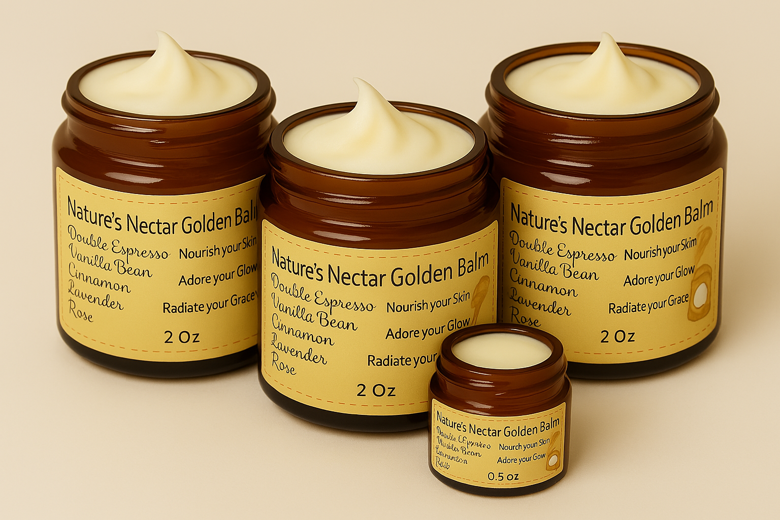 Golden Balm close-up